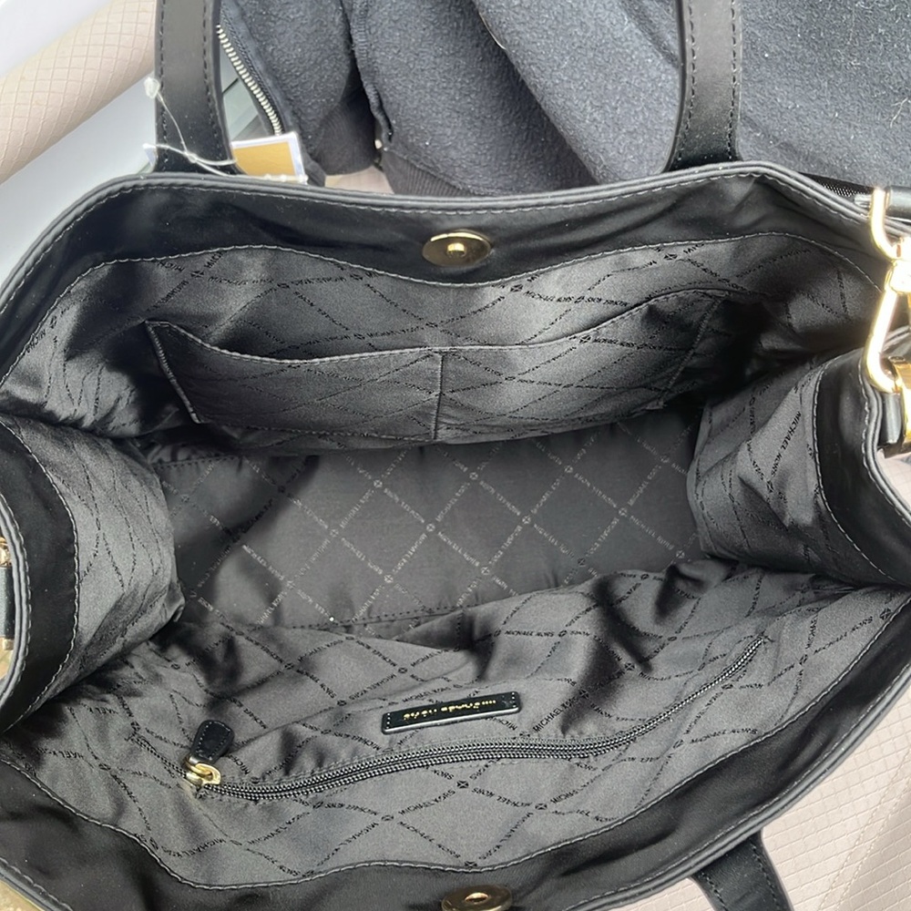 Michael Kors Black Nylon Studded Tote ๐ - Picture 14 of 15